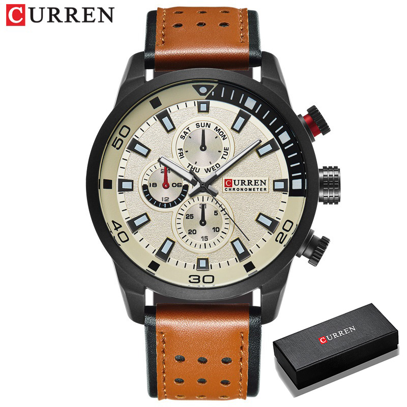 カレン-メンズ防水クォーツ時計,エレガントで高級ブランド,2 - Luxury Watch Maker のレビューと価格