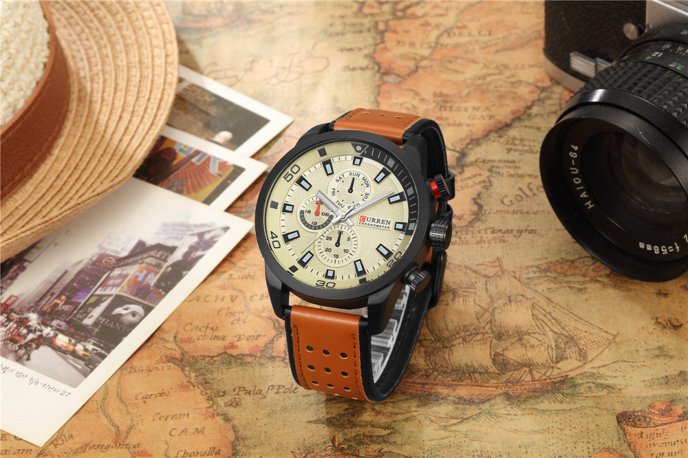 カレン-メンズ防水クォーツ時計,エレガントで高級ブランド,2 - Luxury Watch Maker のレビューと価格