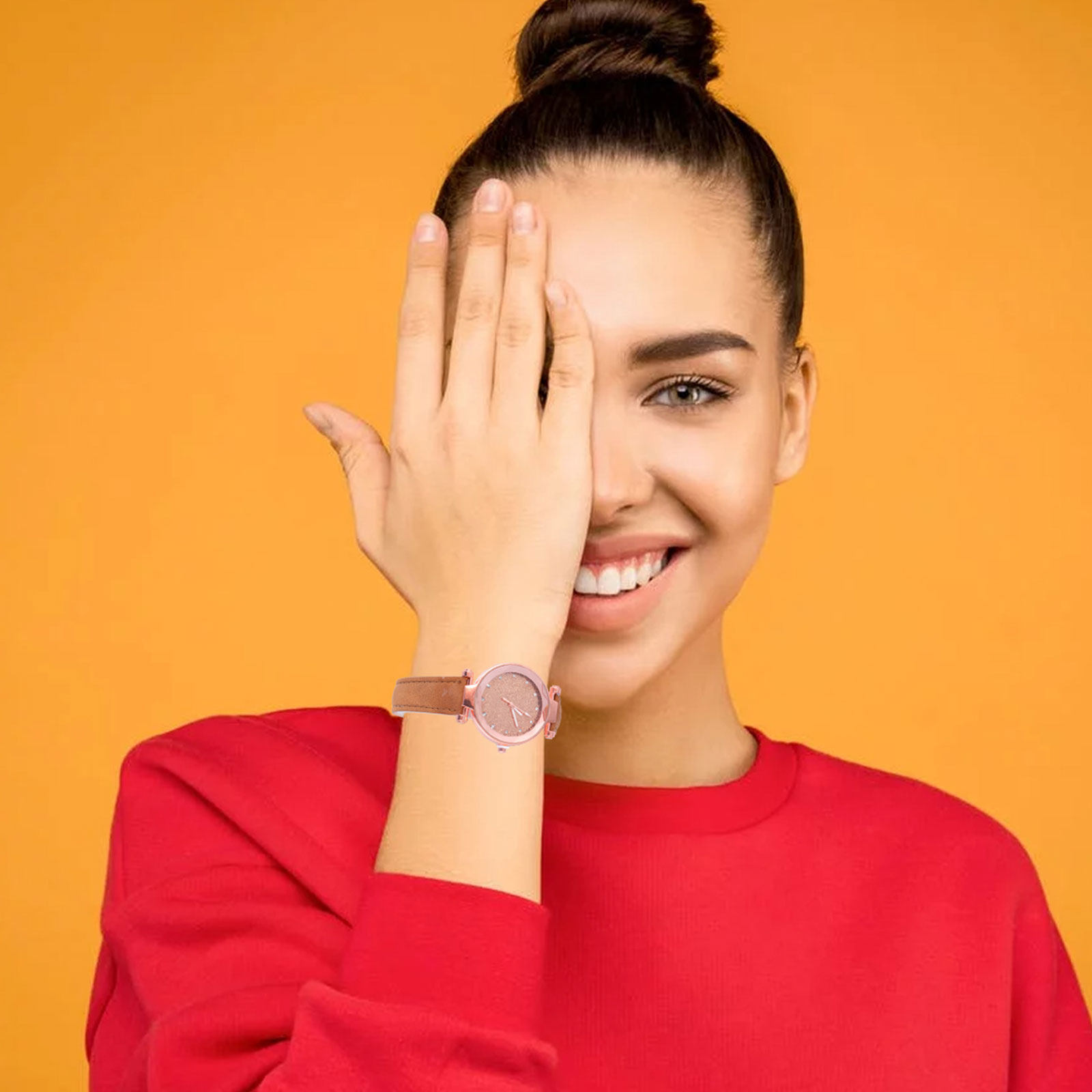 2個セット レディース クォーツ腕時計 デザイン グリッター - Luxury Watch Gift For Her のレビューと価格