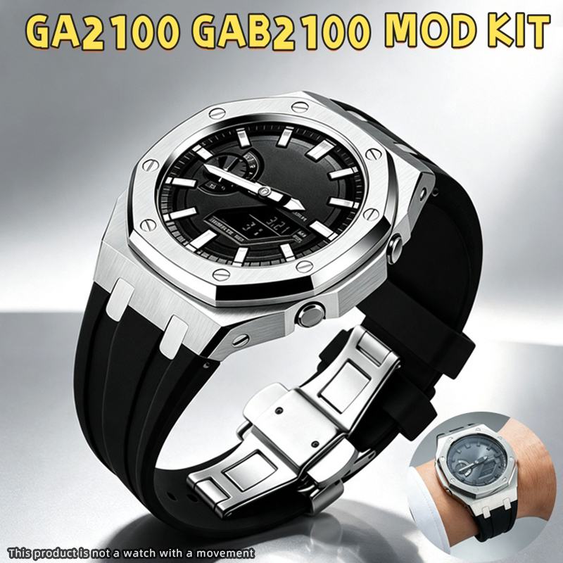 第 5 世代メタル時計ケースキット G-SHOCK カシオ  - Casio Watch G-Shock Ga-2100 のレビューと価格