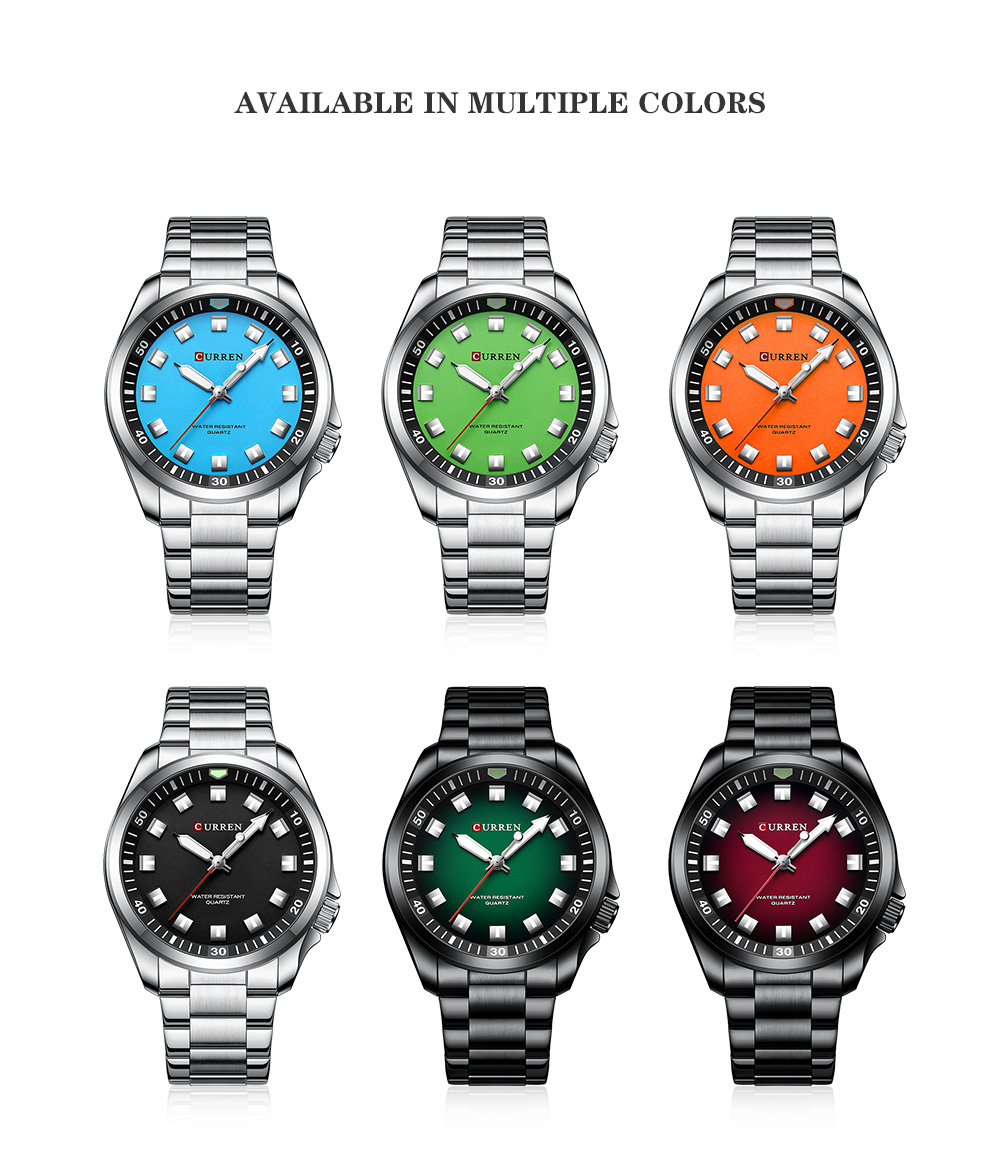CURREN ファッション メンズウォッチ、高級ブランド、防 - Luxury Watch Maker のレビューと価格