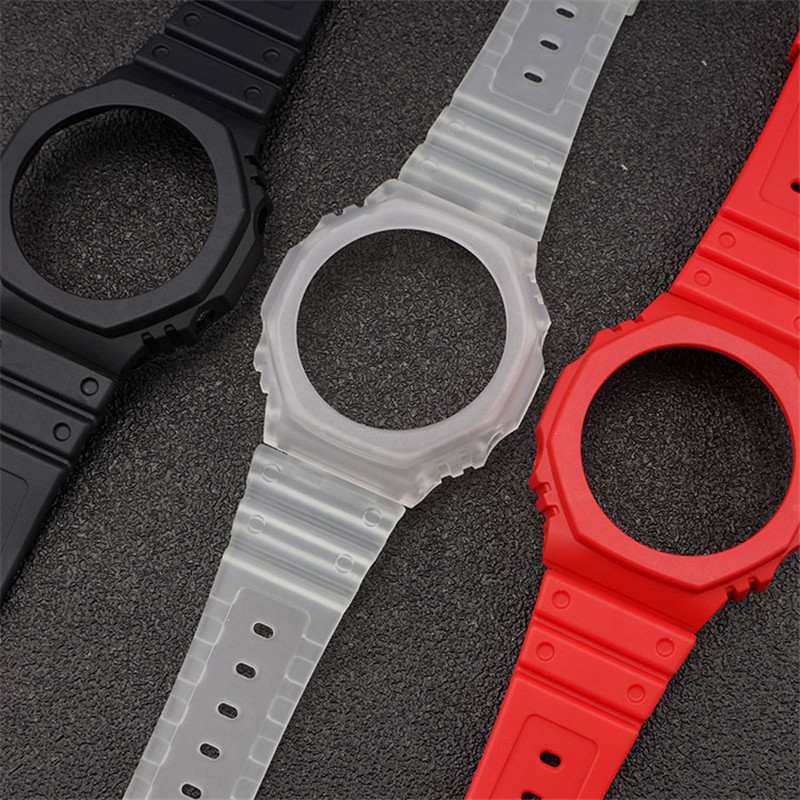 樹脂ストラップ + ケースカシオ G-Shock GA-21 - Casio Watch G-Shock Ga-2100 のレビューと価格